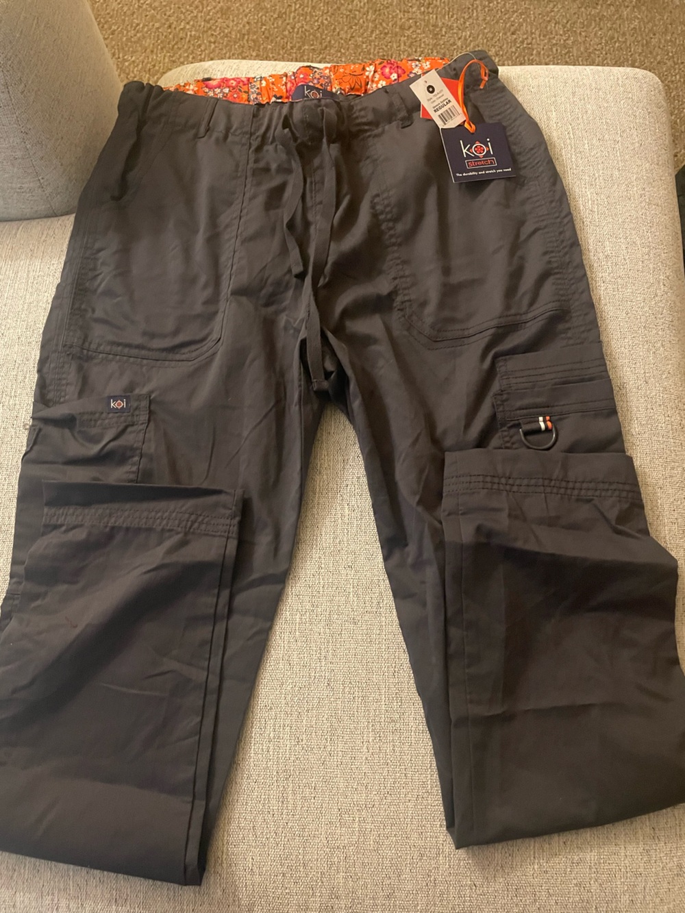 Men's Black Cargo Pants